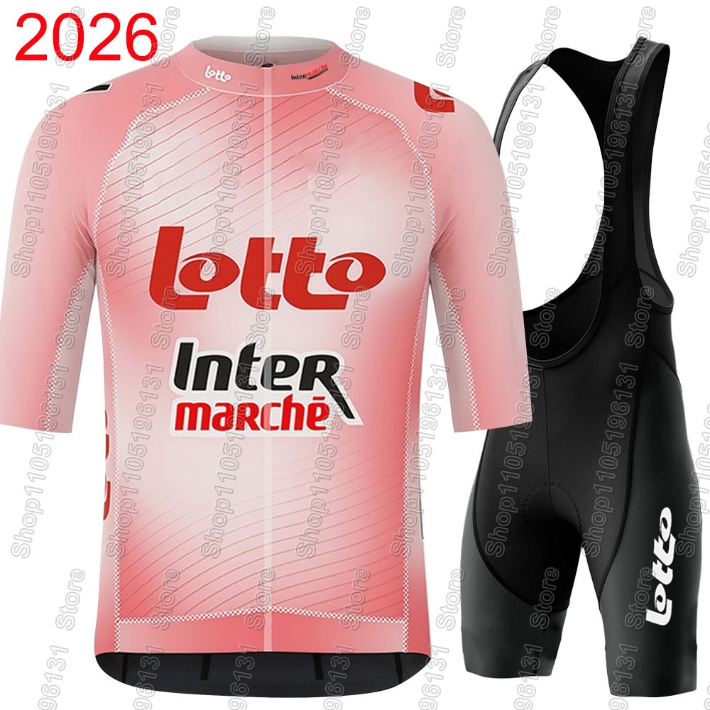 Cycling Commuter Clothing - Lotto Intermarché 2026 사이클링 저지 세트