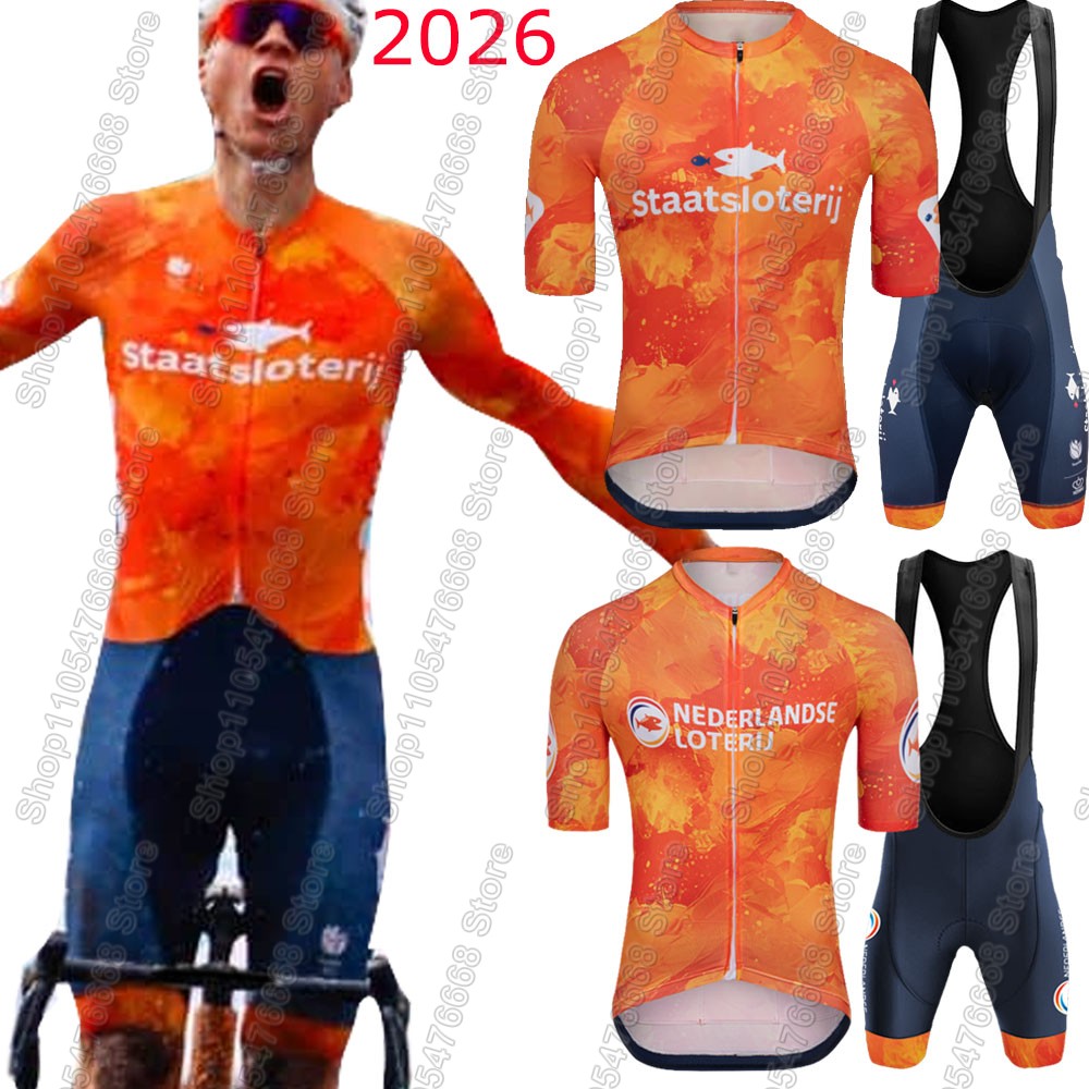 Cycling Commuter Clothing - 네덜란드 사이클링 저지 2026 세트 네덜란드