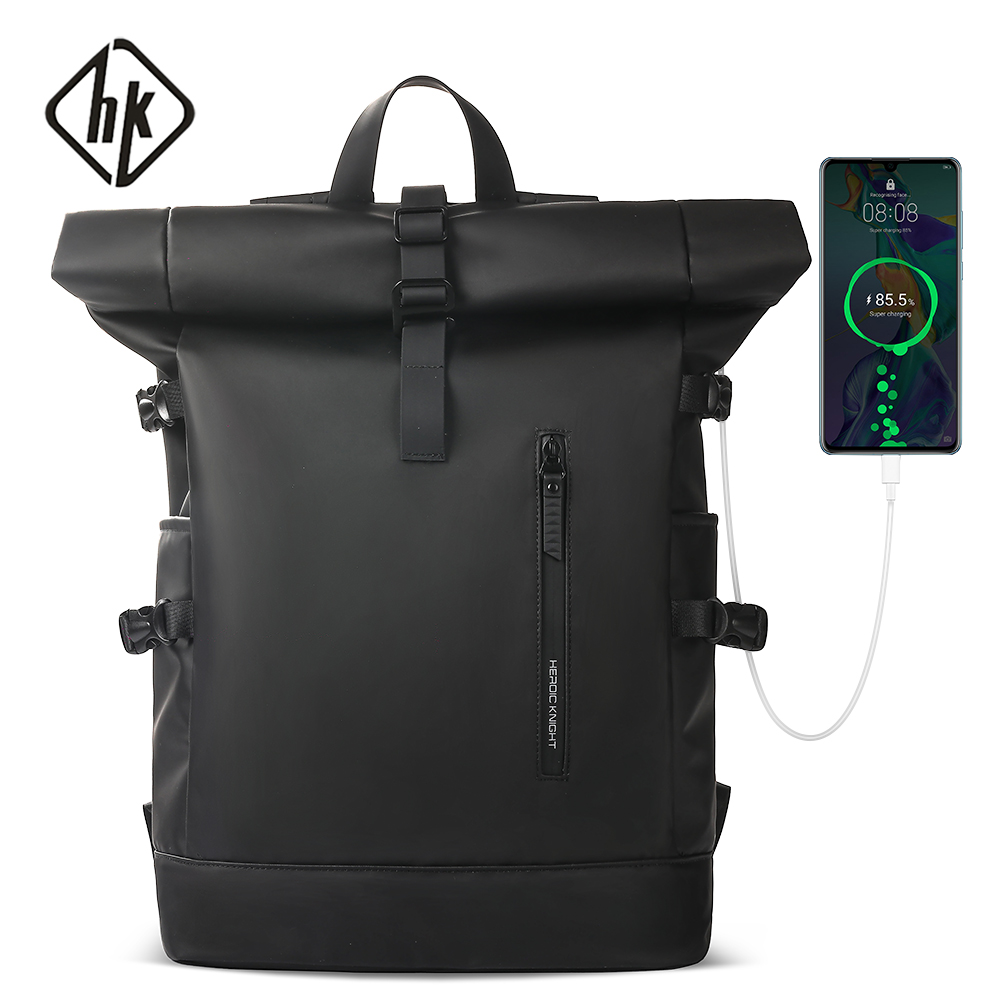 Cycling Commuter Backpack Waterproof - HK 확장 가능한 여행 배낭 남성