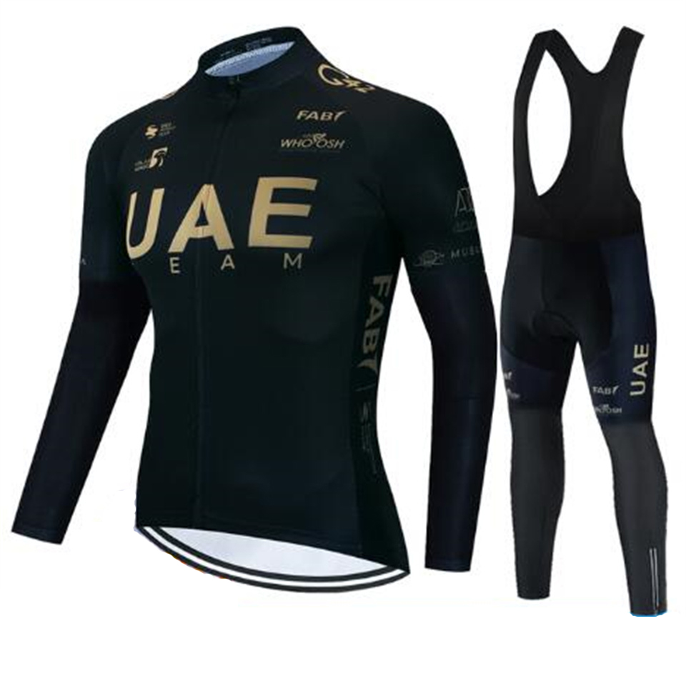 Cycling Commuter Clothing - Uae 팀 가을 사이클링 저지 세트