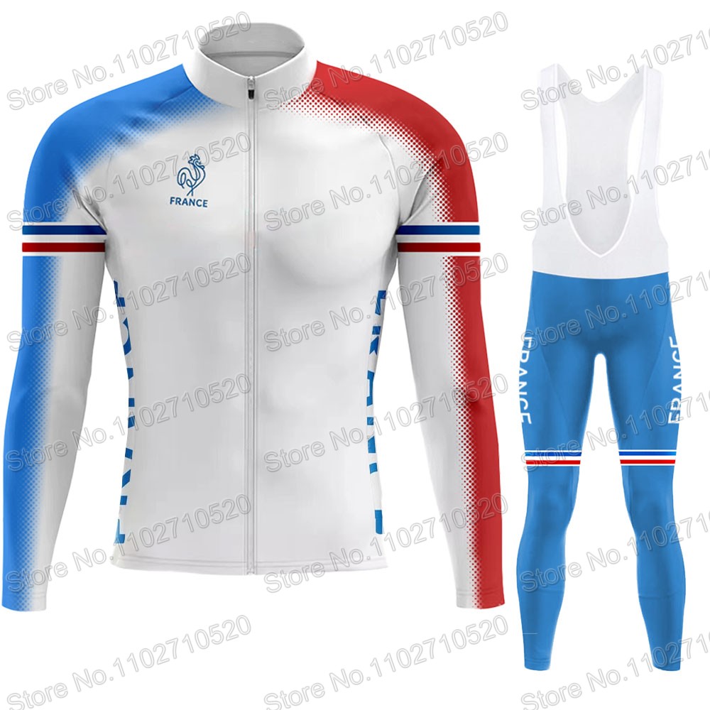 Cycling Commuter Clothing - 프랑스 국가 대표팀 2025 사이클링 저지