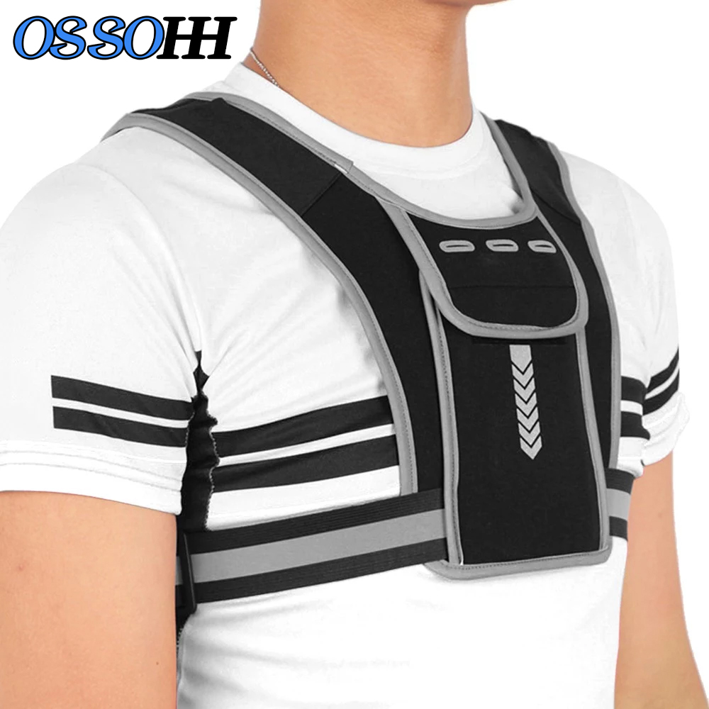 1Pcs 반사 러닝 조끼, 통기성 경량 러닝 조끼, 사 - Reflective Vest Cycling 리뷰 및 가격