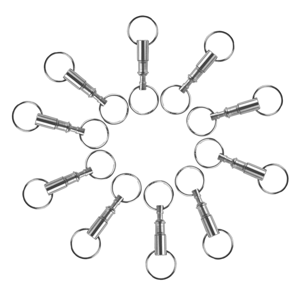 듀얼 분리형 이중 분리형 열쇠 고리 10 개, 퀵 릴리 - Chain Lock Combination 리뷰 및 가격