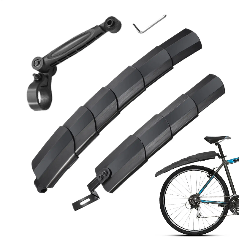자전거 머드 가드 텔레스코픽 자전거 앞뒤 펜더 여행용  - Commuting With Road Bike 리뷰 및 가격