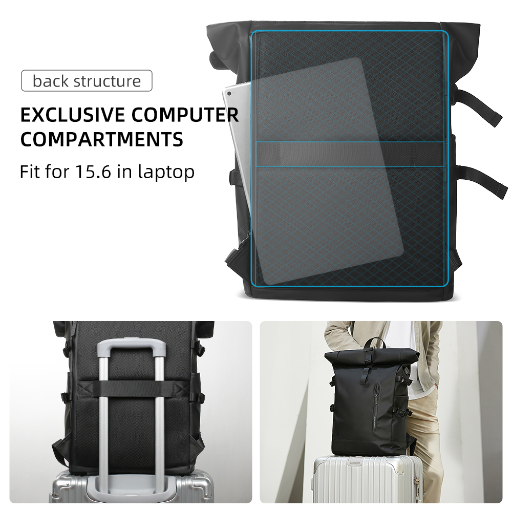 HK 확장 가능한 여행 배낭 남성 대용량 방수 15.6 - Cycling Commuter Backpack Waterproof 리뷰 및 가격