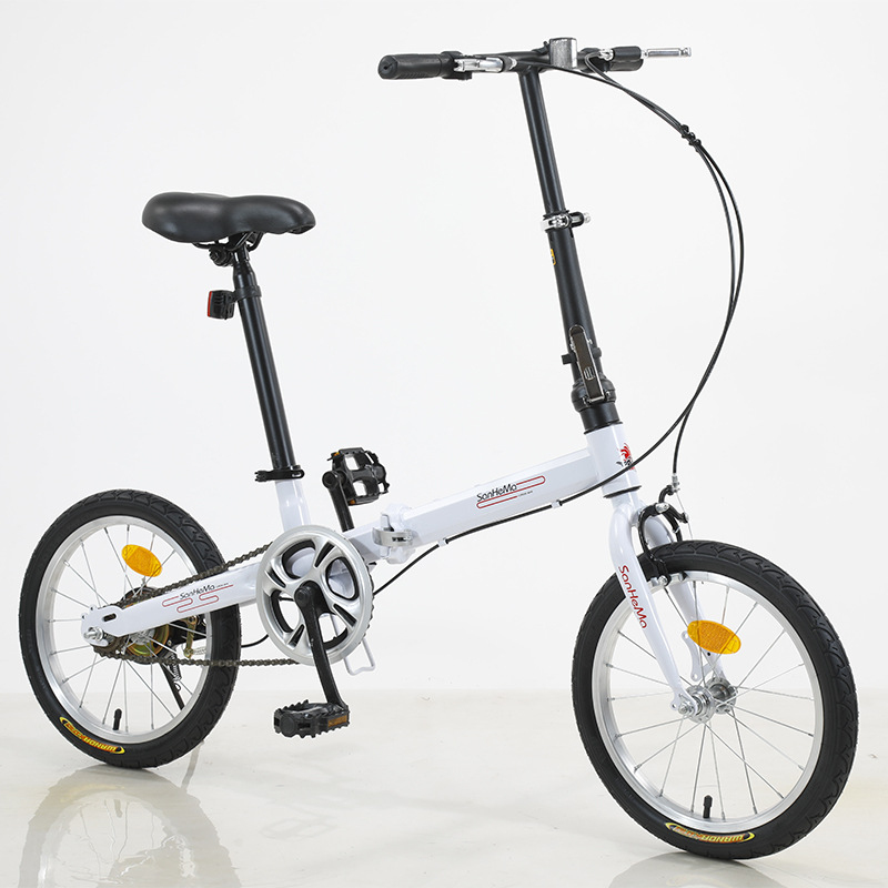 Sanhema 16인치 접이식 자전거 싱글 스피드 디스 - Cycling Commute Gear 리뷰 및 가격