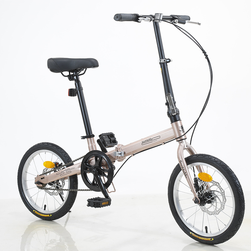 Sanhema 16인치 접이식 자전거 싱글 스피드 디스 - Cycling Commute Gear 리뷰 및 가격