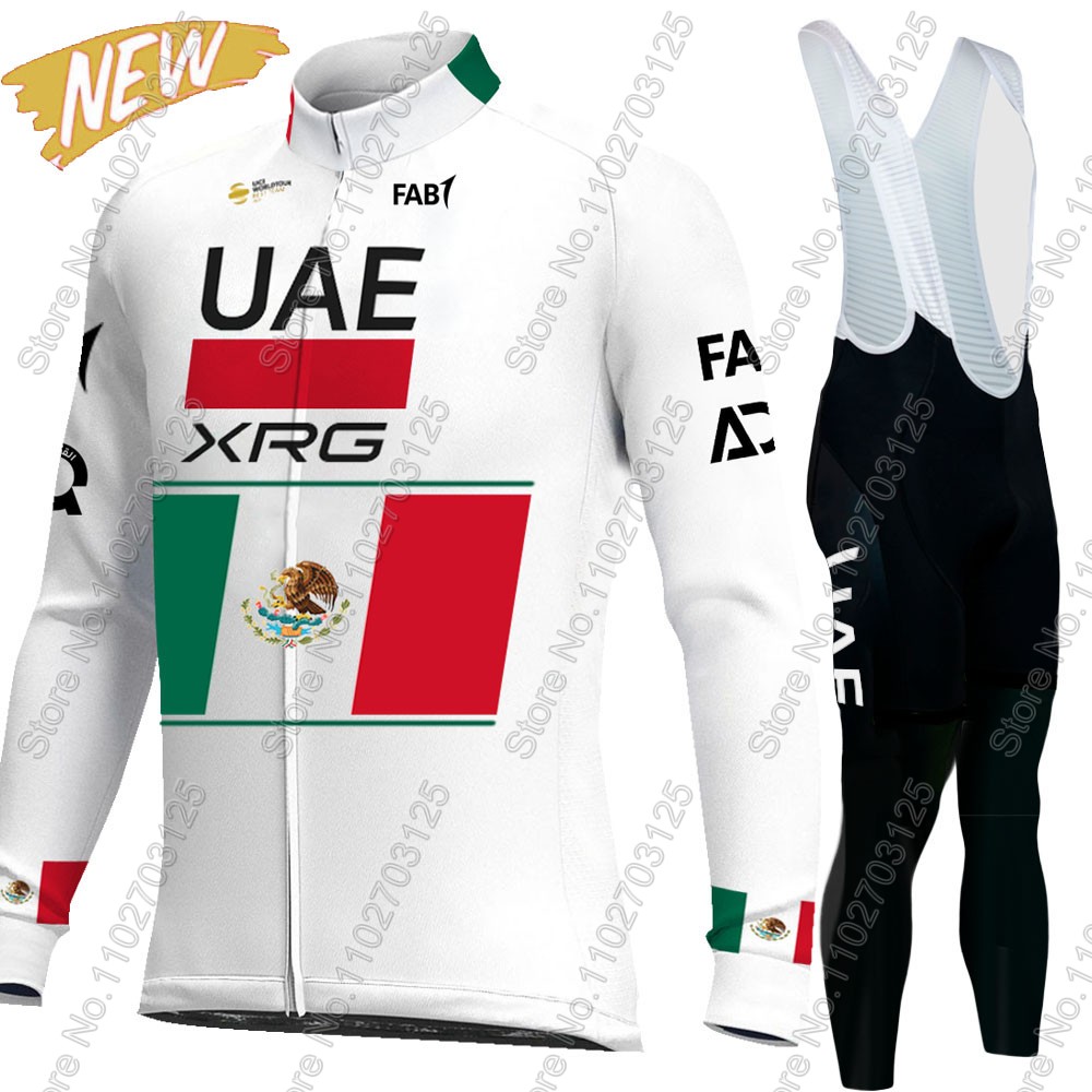 UAE 팀 사이클링 2026 멕시코 저지 세트 남성용  - Cycling Commuter Clothing 리뷰 및 가격