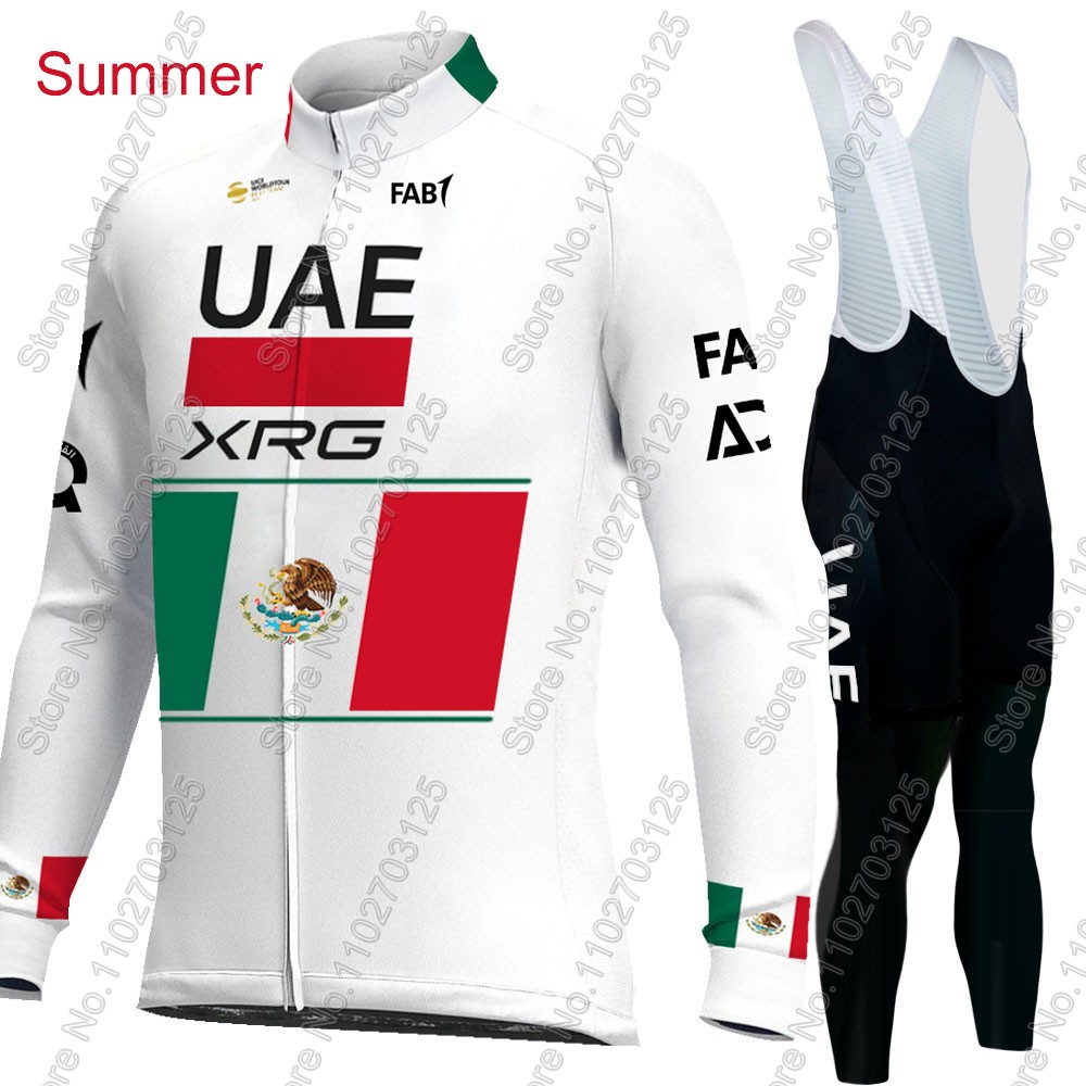 UAE 팀 사이클링 2026 멕시코 저지 세트 남성용  - Cycling Commuter Clothing 리뷰 및 가격