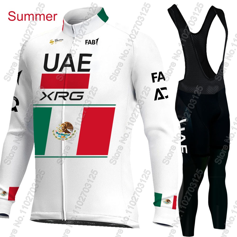 UAE 팀 사이클링 2026 멕시코 저지 세트 남성용  - Cycling Commuter Clothing 리뷰 및 가격