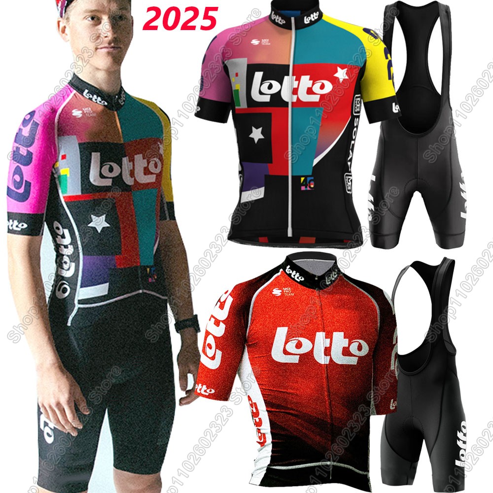 2025 로또 팀 사이클링 저지 세트 여름 벨기에 의류 - Cycling Commuter Clothing 리뷰 및 가격