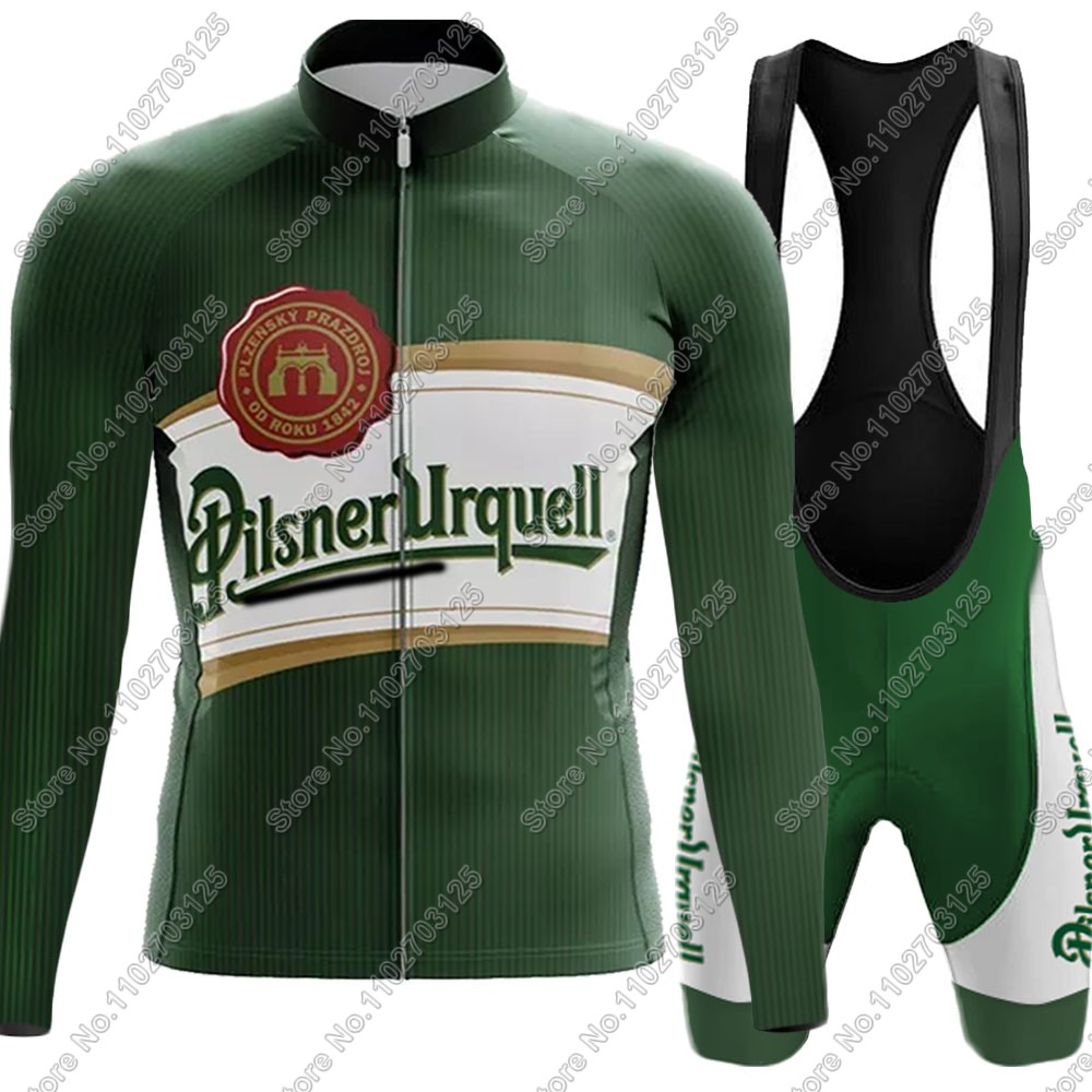 2025 음료 맥주 사이클링 저지 세트 여름 체코 긴  - Cycling Commuter Clothing 리뷰 및 가격