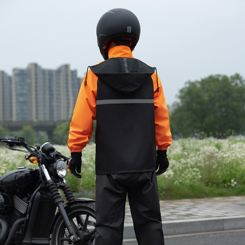 투피스 오토바이 방수복 세트 (재킷과 바지) 배달, 자 - Cycling Commuter Rain Jacket 리뷰 및 가격