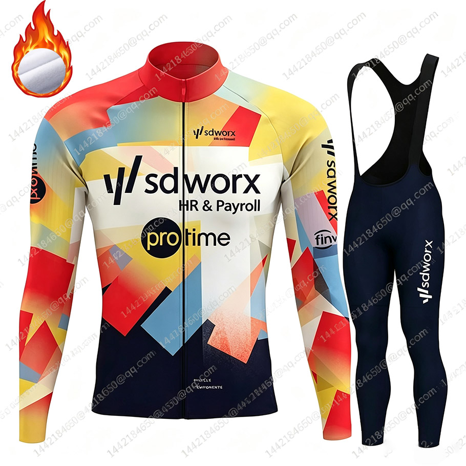 SD Worx 2026 팀-남성용 열 플리스 사이클링  - Cycling Commuter Jacket 리뷰 및 가격