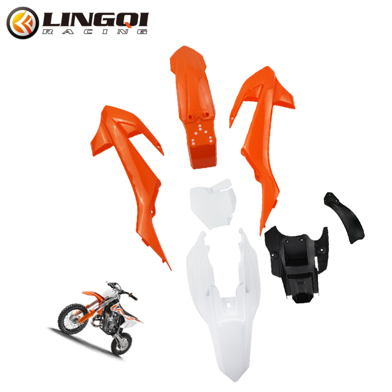 LINGQI RACING KT50 오토바이 페어링 세트 - Fender Mudguard Set 리뷰 및 가격