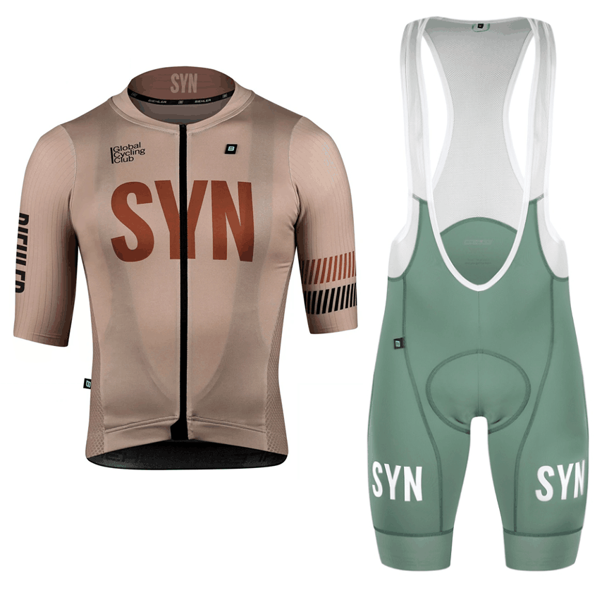 SYN 다크 브라운 남성용 반팔 사이클링 저지 및 턱받 - Cycling Commute Shorts 리뷰 및 가격