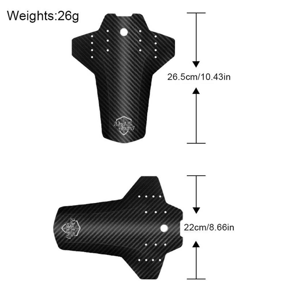 2개 조절 가능한 MTB 머드가드 앞뒤 펜더 26/27 - Fender Mudguard Set 리뷰 및 가격