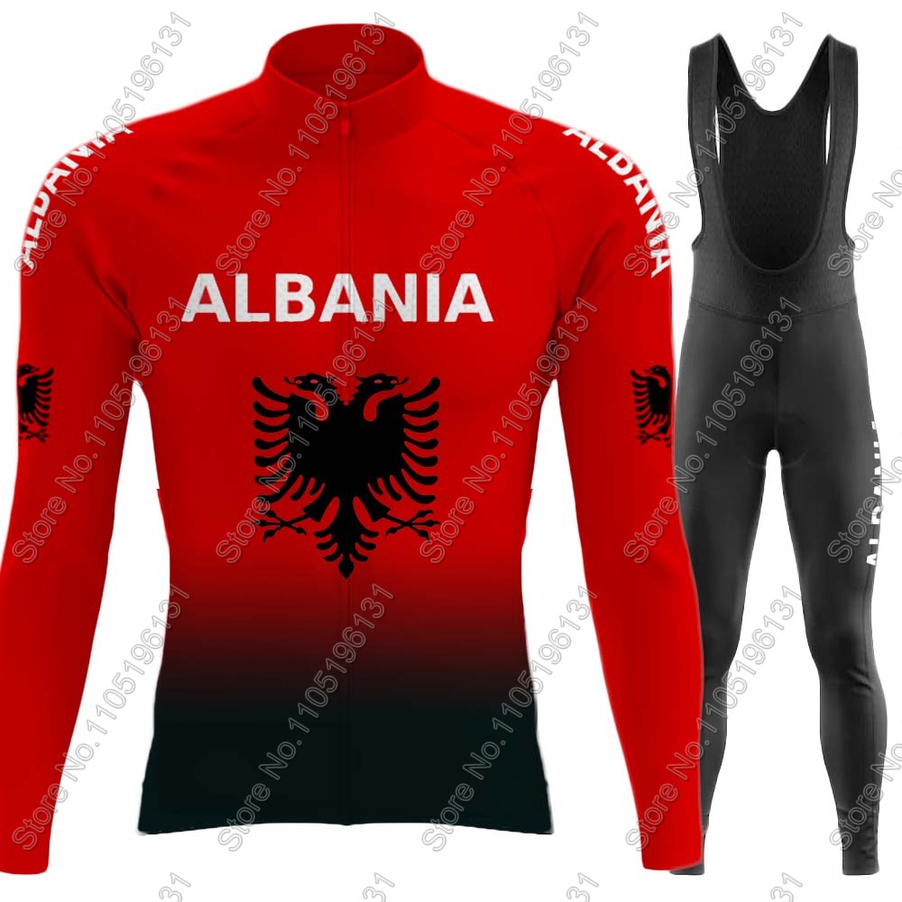 알바니아 국가대표팀 2026 사이클링 저지 세트 긴팔  - Cycling Commuter Clothing 리뷰 및 가격