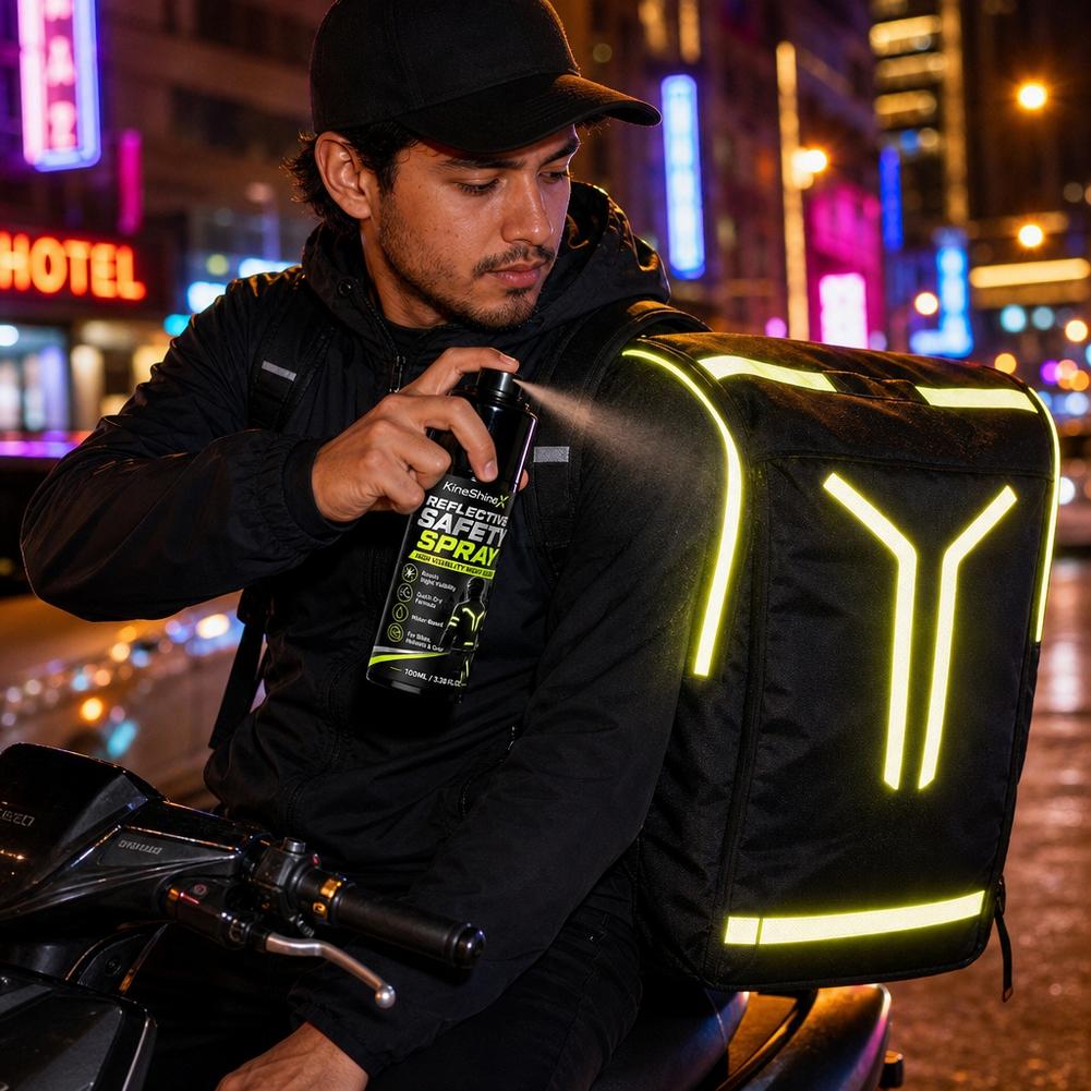 야간 반사 안전 스프레이 고가시성 코팅 페인트 - 자전 - Cycling Commute Gear 리뷰 및 가격