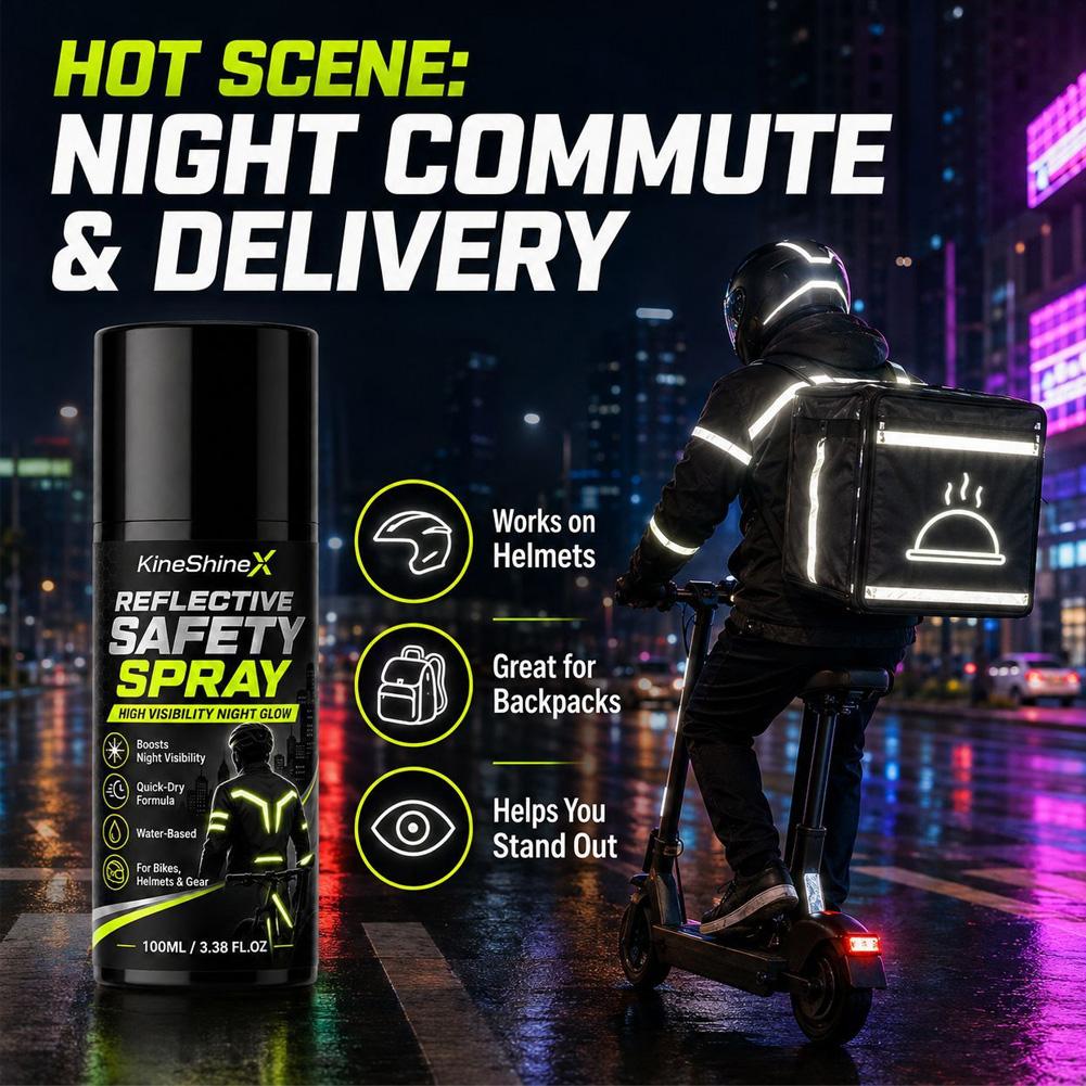 야간 반사 안전 스프레이 고가시성 코팅 페인트 - 자전 - Cycling Commute Gear 리뷰 및 가격